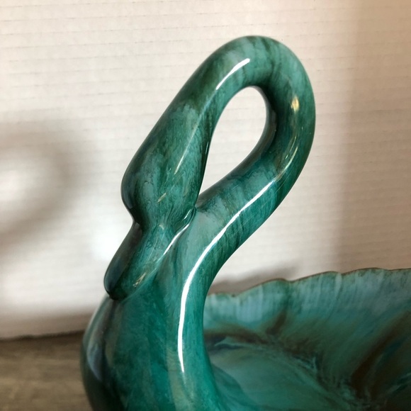 Vtg Blue Mountain Pottery Swan Dish - Picture 15 of 15